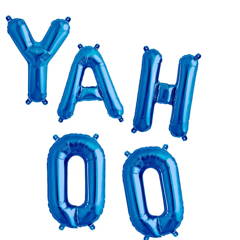Northstar Balloons, Foil Balloon Blue Letter - Excluding Æ, Ø, Å