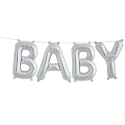Northstar Balloons, Silver Foil Balloon – Baby