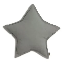 Numero 74 Star Pillow, Small - Silver Grey