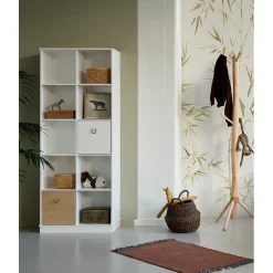 Oliver Furniture Wood Boxes, Oak/White - Set of 3