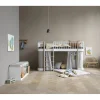 Oliver Furniture Wood Canopy for Half-Height Bed, Gray (138 cm)