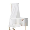 Oliver Furniture Wood Co-sleeper Bed Canopy, White