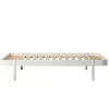 Oliver Furniture, Wood Lounger, 120 x 200 cm – White