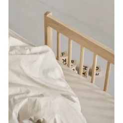 Oliver Furniture, Wood Mini+ Half-High Bed - Oak