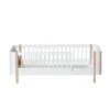 Oliver Furniture, Wood Mini+ Junior Bed - White/Oak