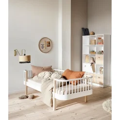 Oliver Furniture, Wood Original, Sofa Bed - White/Oak