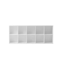 Oliver Furniture Wood reol, 5x2 rum - med eller uden vandret sokkel