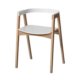 Oliver Furniture Wood skrivebord, 66 cm og armstol