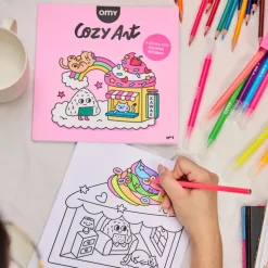 Omy Coloring Book, Cozy Art - Kawaii