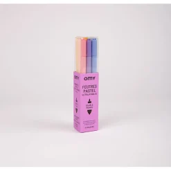 Omy Felt Tip Pens, 9 pcs – Pastel