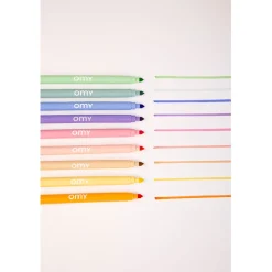 Omy Felt Tip Pens, 9 pcs – Pastel