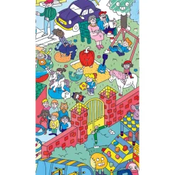 Omy Large Coloring Poster, 70 x 100 cm - Kids Life