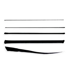 Ooly Black Pens Set of 5, The Ink Works Collection