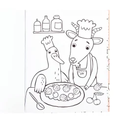 Ooly Coloring Book, Little Farm Friends