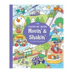 Ooly Coloring Book, Movin' & Sharkin'