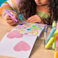 Ooly Highlighters Set of 6, Heart Pops Neon