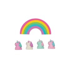 Ooly Scented Erasers, 5-Pack - Unique Unicorns Strawberry