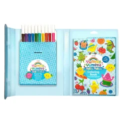 Ooly Scented Markers with Coloring Book, Yummy Yummy