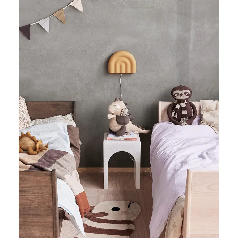 OYOY Wall Lamp, Rainbow - Light Rubber