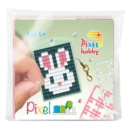 Pixel Mosaic Starter Set, Keychain - Bunny