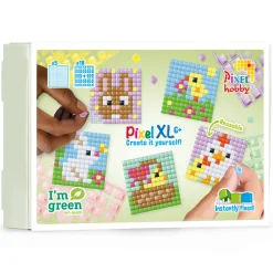 Pixel Mosaic, XL Mosaic Perler, Theme Box – Easter