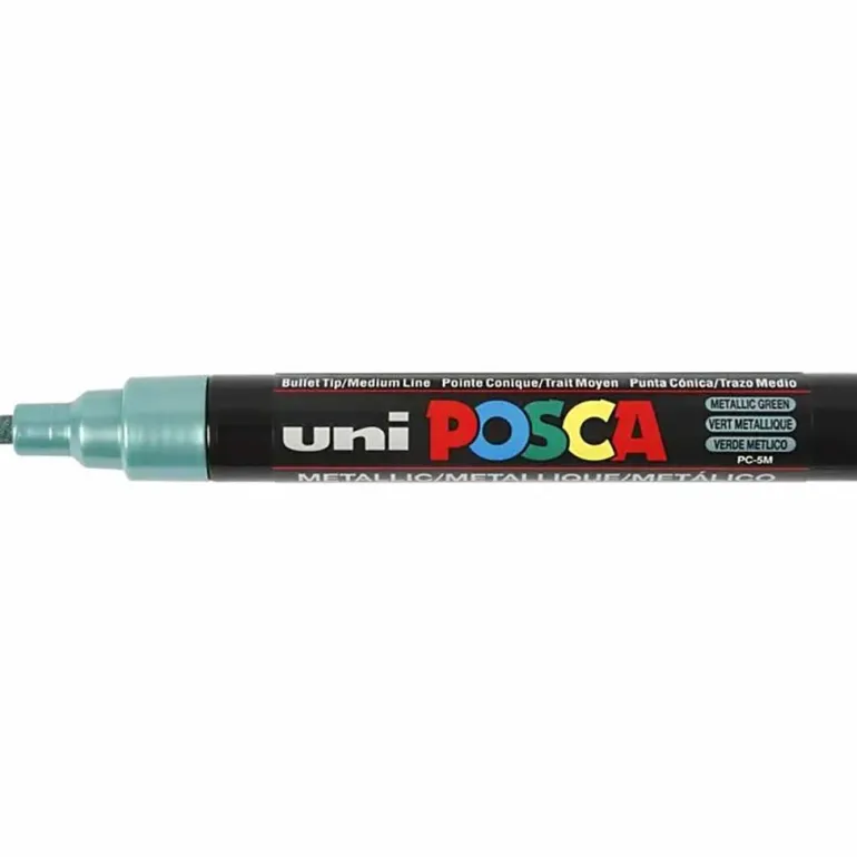 Posca Markers, 2.5 mm Tip - Set of 8 Metallic