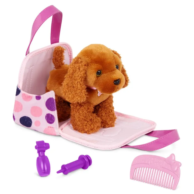 Pucci Pups Dog in a Polka Dot Bag