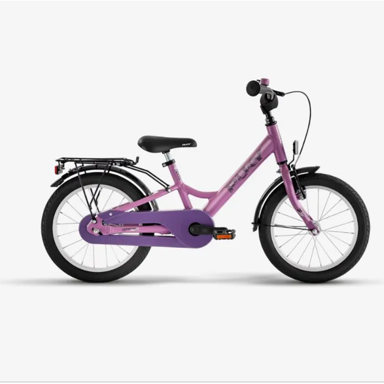 Puky Youke Children's Bike 16" in Perky Purple - Suitable for Ages 4 and Up