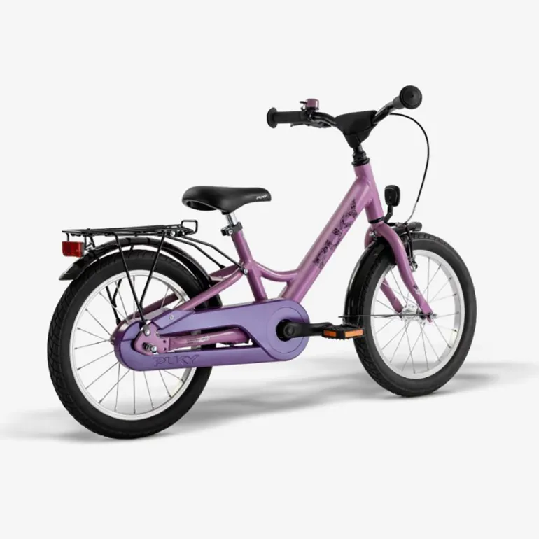 Puky Youke Kids' Bike 16" Perky Purple - For Ages 4 and Up