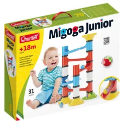 Quercetti Migoga Junior Marble Run with 31 Pieces