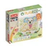 Quercetti PlayEco+ Peg Board Made from Recycled Plastic - 310 Pieces