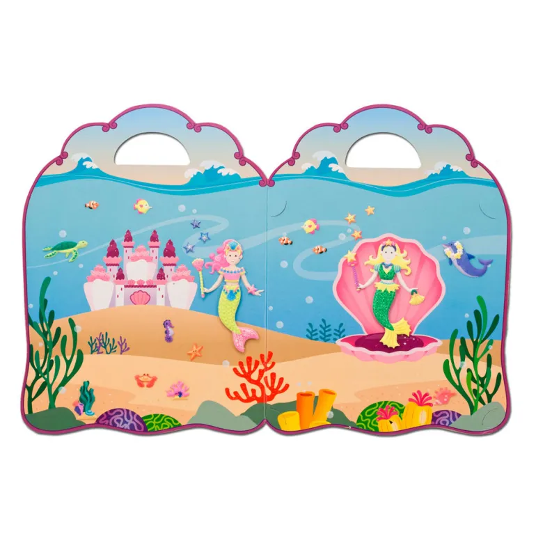 Reusable Mermaid Foam Stickers