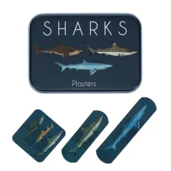 Rex London Plasters, Pack of 30 Shark Designs