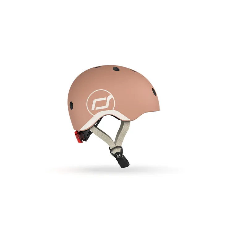 Scoot and Ride Bike Helmet, Mocha - Multiple Sizes
