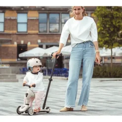 Scoot and Ride, Highway Kick 1, Push & Go Scooter with Push Bar - Steel