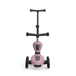 Scoot and Ride, Highway Kick 1, Push & Go Scooter with Push Bar - Wildberry