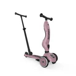 Scoot and Ride, Highway Kick 1, Push & Go Scooter with Push Bar - Wildberry