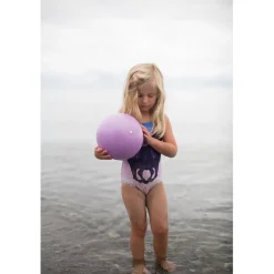 Scrunch-Ball, Inflatable Soft Ball - Ice Cream Purple