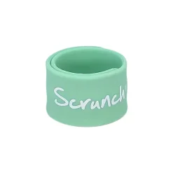 Scrunch Name Bracelet, ID Bracelet - Mint