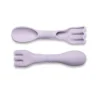 Scrunch Sand Toy, Shovel/Rake Combo - Double-Digger - Light Purple