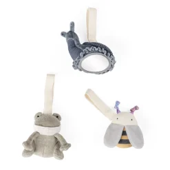 Sebra Activity Toys, Set of 3: Frog, Bee, and Snail