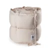 Sebra Baby Bumper, Kapok, Half Length - Birchbark Rose