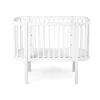 Sebra Baby Cot, Bedside Crib – Classic White