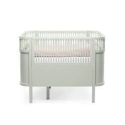 Sebra Bed, Baby and Junior - Mist Green