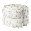Sebra Bed Bumper, Kapok - Powder Blossom