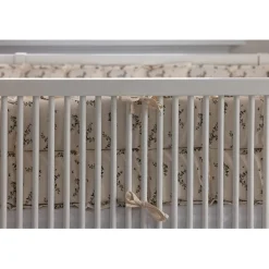 Sebra Bed Bumper, Kapok - Powder Blossom