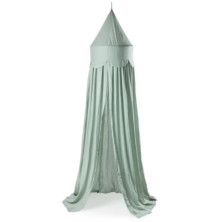 Sebra Bed Canopy, Cloud - Dusty Green