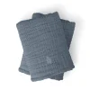 Sebra Changing Pads 6-Layer, Set of 2 - Muslin Blue