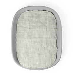 Sebra Changing Pads 6-Layer, Set of 2 - Muslin Green