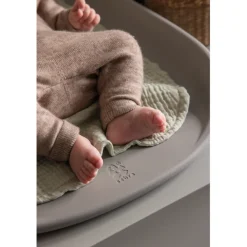 Sebra Changing Pads 6-Layer, Set of 2 - Muslin Green